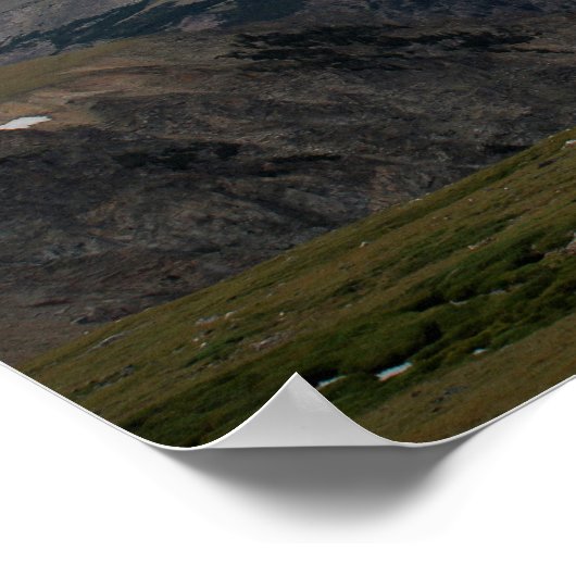 Beartooth Highway Landschap Kleur 16x20 Poster (Hoek)