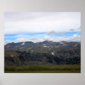 Beartooth Highway Landschap Kleur 16x20 Poster (Voorkant)