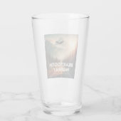 Beartooth Highway Montana Wyoming Eagle Glas (Achterkant)