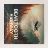 Beartooth Highway Montana Wyoming Eagle Legpuzzel (Horizontaal)