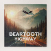Beartooth Highway Montana Wyoming Eagle Legpuzzel (Verticaal)