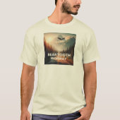Beartooth Highway Montana Wyoming Eagle T-shirt (Voorkant)