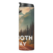 Beartooth Highway Montana Wyoming Eagle Thermosbeker (Geroteerd rechts)