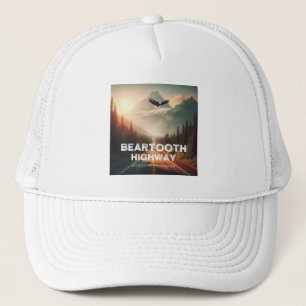 Beartooth Highway Montana Wyoming Eagle Trucker Pet