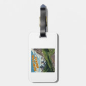 Beartooth Highway Montana Wyoming landschap Bagagelabel (Achterkant verticaal)