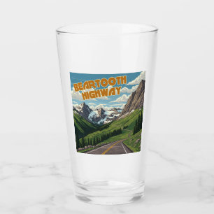 Beartooth Highway Montana Wyoming landschap Glas