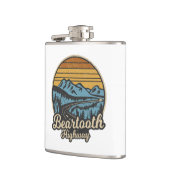 Beartooth Highway Montana Wyoming Retro Heupfles (Links)