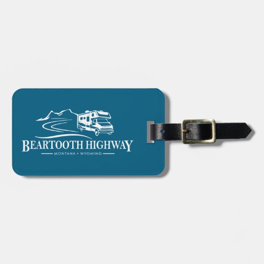 Beartooth Highway Recreational Vehicle Bagagelabel (Voorkant horizontaal)