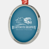 Beartooth Highway Recreational Vehicle Metalen Ornament (Links)