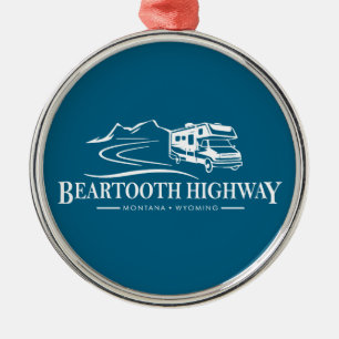 Beartooth Highway Recreational Vehicle Metalen Ornament