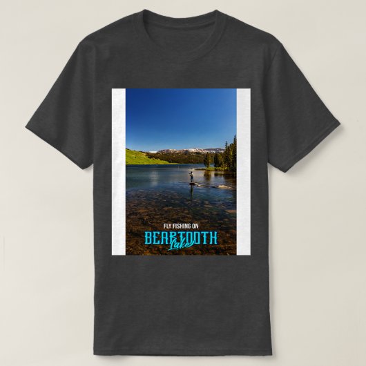 Beartooth Highway Wyoming en Montana TShirt 11 (Design voorkant)