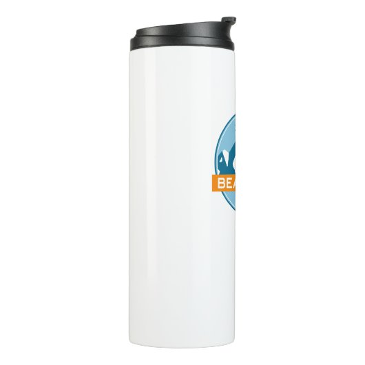 Beartooth Mountains Montana Wyoming Thermosbeker (Gedraaid links)