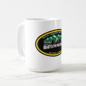 BEARTOOTH PASS NORTH-RED LODGE, MT -"OVAL" KOFFIEMOK (Voorkant links)