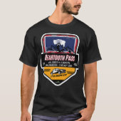 Beartooth Pass US 212 Motorfiets Auto RV Cycle T-shirt (Voorkant)