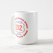 Beartooth Schilderachtig Byway All American Road Koffiemok (Voorkant links)