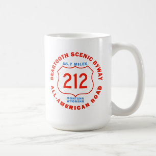 Beartooth Schilderachtig Byway All American Road Koffiemok