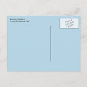 Beartrack Mountain, Glacier Bay National Park Briefkaart (Achterkant)