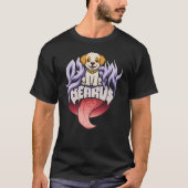 Bearus Cute Dog Tongue Out Cartoon T-shirt (Voorkant)
