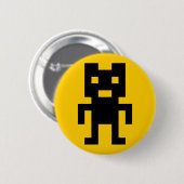 BearVader Ronde Button 5,7 Cm (Voorkant /achterkant)
