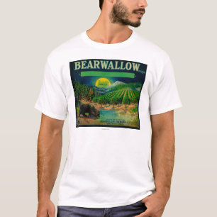 Bearwallow Apple Crate LabelHood River, OF T-shirt