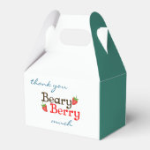 Beary Berry eerste verjaardag Schattige Kind aardb Bedankdoosjes (Achterkant)