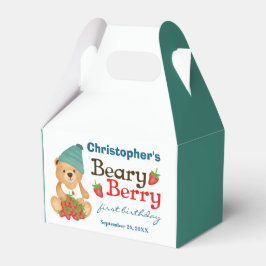 Beary Berry eerste verjaardag Schattige Kind aardb Bedankdoosjes