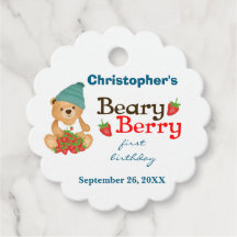 Beary Berry eerste verjaardag Schattige Kind aardb