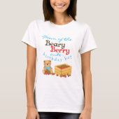 Beary Berry Schattige Cub's Aardbeien Moeder Verja T-shirt (Voorkant)