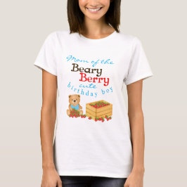Beary Berry Schattige Cub's Aardbeien Moeder Verja T-shirt