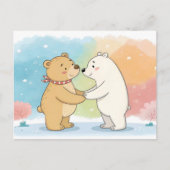 Beary Best Friends Briefkaart (Voorkant)