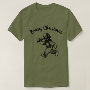 BEARY CHRISTMAS BEER T-SHIRT