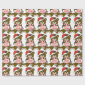 BEARY CHRISTMAS CADEAUPAPIER (Vlak)