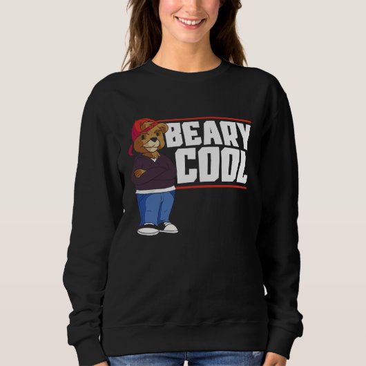 Beary Cool Bear Lover Wildlife Animal Bear 1 Trui (Voorkant)