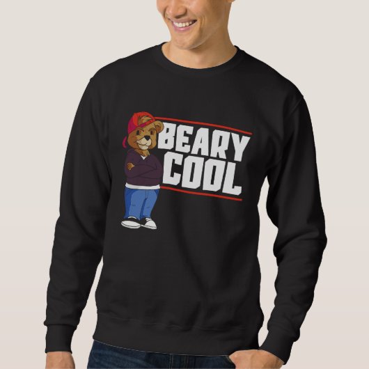 Beary Cool Bear Lover Wildlife Animal Bear 1 Trui (Voorkant)