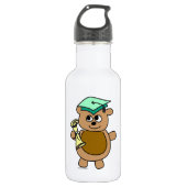 Beary Cute Afstuderen Waterfles (Voorkant)