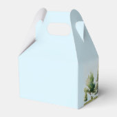 Beary Cute Woodland Baby shower Bedankdoosjes (Achterkant)