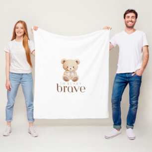 beary dappere kinderkanker zieke kinderen schattig fleece deken