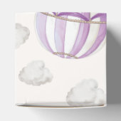 Beary eerste Teddy Bear Hete Luchtballon Verjaarda Bedankdoosjes (Bovenkant)