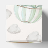 Beary eerste Teddy Bear Hete Luchtballon Verjaarda Bedankdoosjes (Bovenkant)