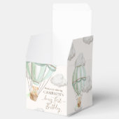 Beary eerste Teddy Bear Hete Luchtballon Verjaarda Bedankdoosjes (Geopend)