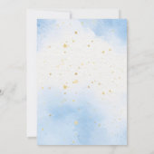 Beary First Birthday Boy Rainbow Boho Beer Kaart (Achterkant)