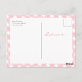 Beary First Teddy Bear Verjaardag foto uitnodiging (Achterkant)