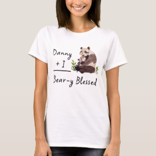 Beary Gezegende Panda Moeder Shirt   Bijpassend ba