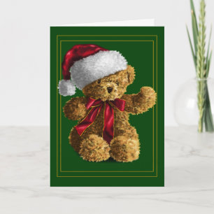 Beary kerst feestdagen kaart