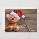 Beary kerst kaart (Voorkant)