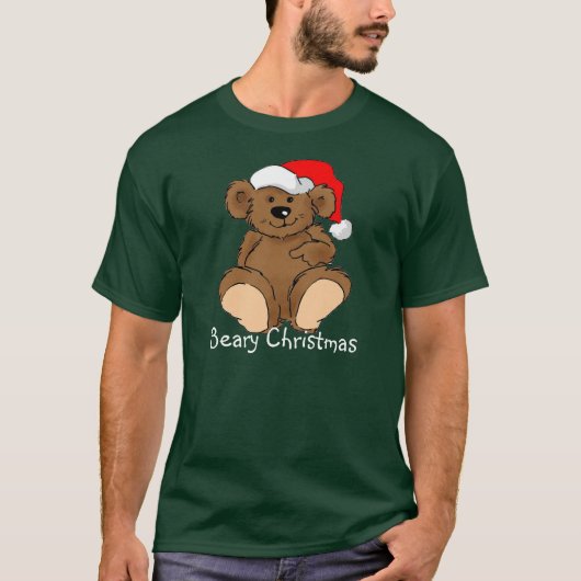 Beary kerst t-shirt (Voorkant)