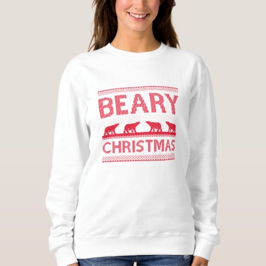 Beary kerst trui (Voorkant)