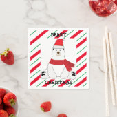 Beary Kerstparty Napkins Servet (Insitu)
