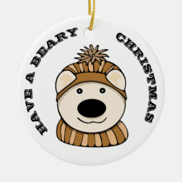 BEARY Kerstversiering Keramisch Ornament
