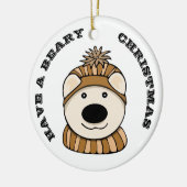 BEARY Kerstversiering Keramisch Ornament (Links)